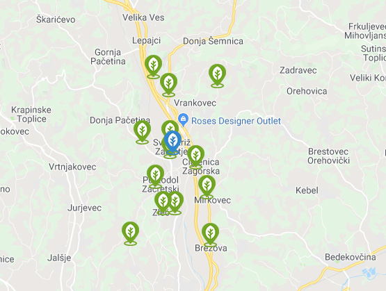 Zeleni otoci Sveti Križ Začretje